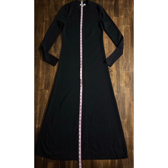 Madewell Women's XS Sweater Dress Maxi Long Sleeve Merino Wool Blend Knit - Picture 11 of 14